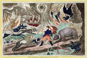 "Dödens skuggas dal", satirisk serie